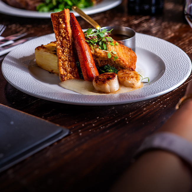 Explore our great offers on Pub food at The Encore