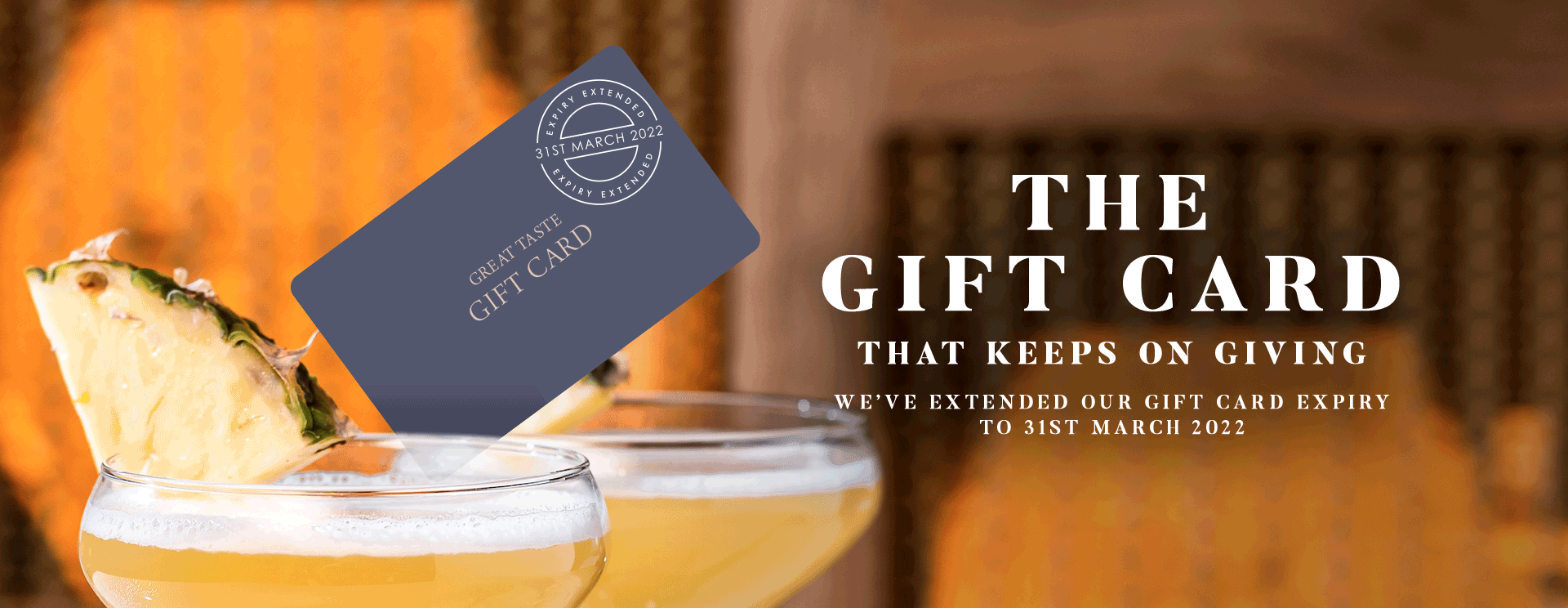 Give the gift of a gift card at The Encore