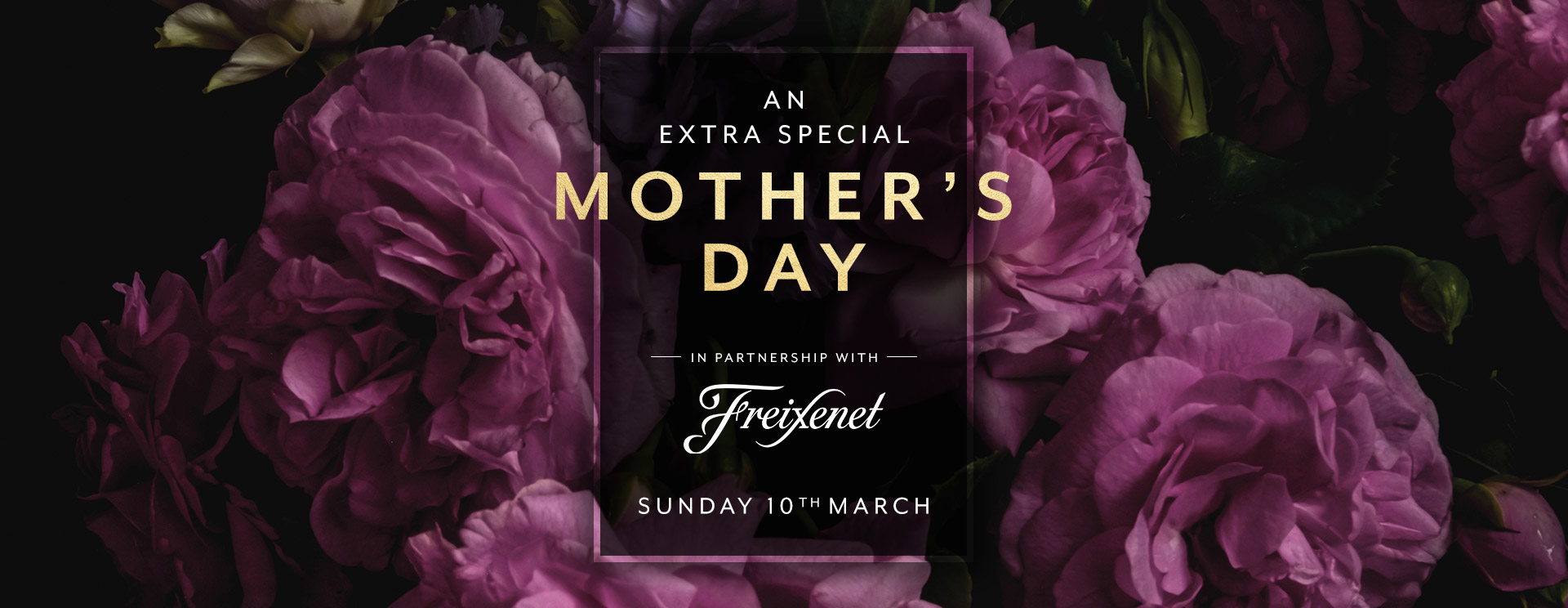 Mother’s Day menu/meal in Stratford-Upon-Avon