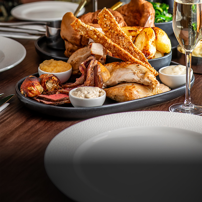 Sunday menu at The Encore
